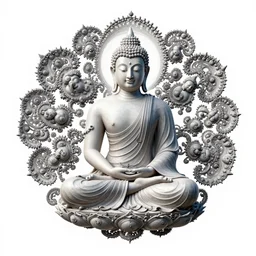 hyperrealistic buddhabrot fractal, highly detailed, high quality, artistic impression