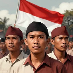 indonesian national revolution 1 9 4 5, perfect faces