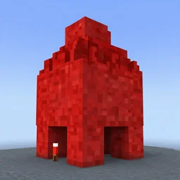 red square in moscow in minecraft game