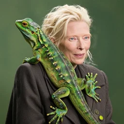 tilda swinton as a lizard