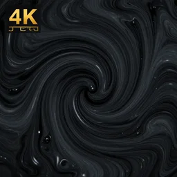 freeform ferrofluids, beautiful dark chaos, swirling black, 4 k, award winning photo