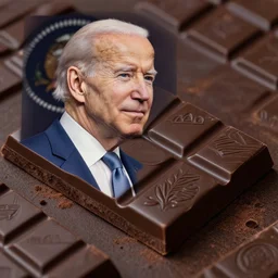dark chocolate relief of biden