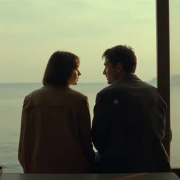 a film still from before sunset ( 2 0 0 4 )