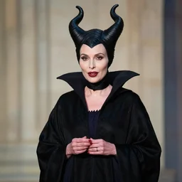 Christine Lagarde as Maleficent