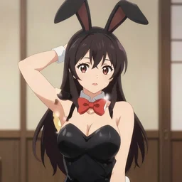 portrait of mai sakurajima, bunny girl senpai, anime