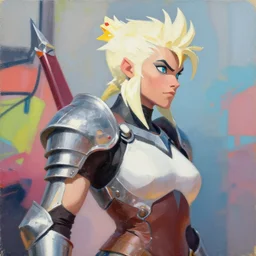 greg manchess portrait painting of partially armored ororo munroe alias storm as overwatch character, medium shot, asymmetrical, profile picture, organic painting, sunny day, matte painting, bold shapes, hard edges, street art, trending on artstation, by huang guangjian and gil elvgren and sachin teng