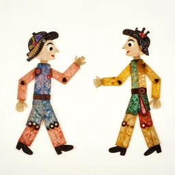 colorful 1 9 7 3 pop art shadow puppets by evelyne axell