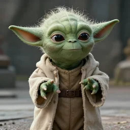a film still of yoda in the avengers 2 0 1 9 - n 6