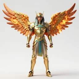 fantasy character portrait, spiky armor male knight with burning angel wings, ultra realistic, wide angle, intricate details, egyptian artifacts, highly detailed by peter mohrbacher, hajime sorayama, wayne barlowe, boris vallejo, aaron horkey, gaston bussiere, craig mullins