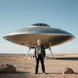 high quality picture of a bob lazar ufo at area 5 1.