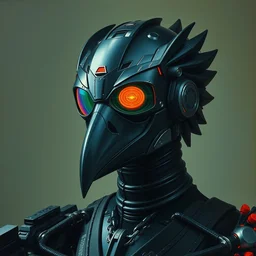 pitch black gunpla droids kenku sniper. neon goggles. anthropomorphic black bird beak. torso. odst raven beak helmet, science fiction, portrait by donato giancola and greg rutkowski and wayne barlow. oil on canvas. 1 9 7 8 cover. top all time r / imaginarycyberpunk.