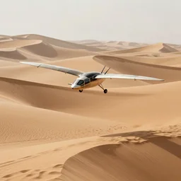dune the movie, ornithopter in the desert surrounded by sand dunes, greg rutkowski, 8 k, shallow depth of field, intricate detail, concept art,
