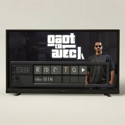 The Rock as a GTA V Loading Screen cover