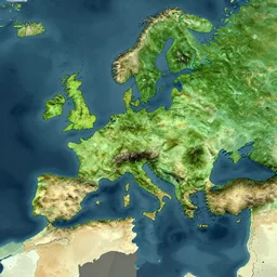 game continent heightmap