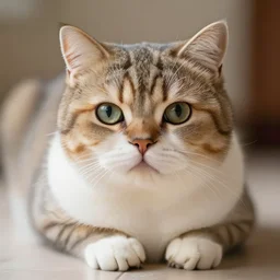 cute fat cat