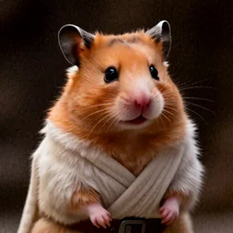 hamster princess leia, movie still, star wars, cinematic, sharp focus, cinematic grain, cinematic lighting, 8 k