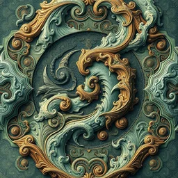 album cover art for irish swirls tessellation akihiko yoshida
