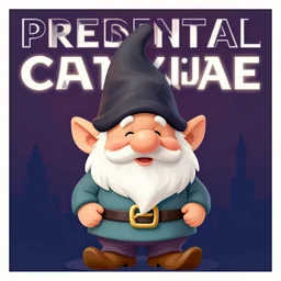 presidential campaign poster for a gnome