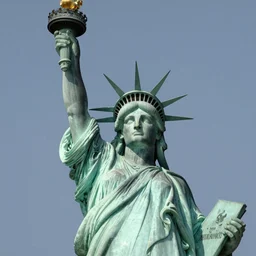 a painting of the statue of liberty by ilya repin