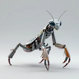 photo of exploded view industrial design mantis biomorph Dvg TrArtifficial Smart Turbo bionicle organism biomimmicry exoskeleton hydraulics trending on behance visualisation industrial design object robot headcrab vrat unreal engine Space design concept 3D unreal engine