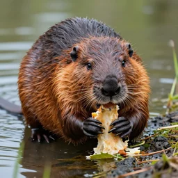 munching a beaver edvard mink style