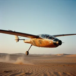 Jodorowky's Dune movie, ornithopter, 55mm lens,  cinematic, cinestill 400t film