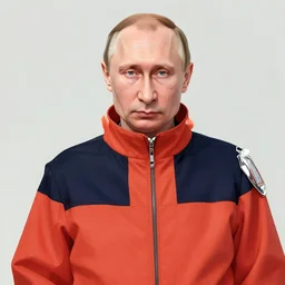 vladimir putin naruto character art