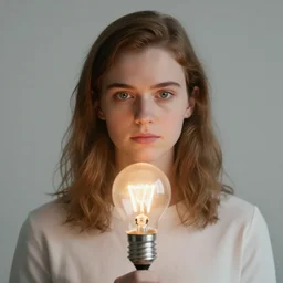 emma wattson, lightbulb, cinematic