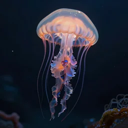 realistic mythological jellyfish