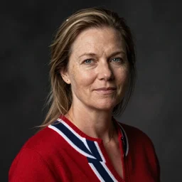 portrait of a Norwegian woman, detailed, dslr,