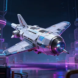 A space rocket station blade runner 2049, synthwave style, environment concept, digital art, unreal engine, WLOP, trending on artstation, 4K UHD image,