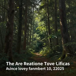 a forest scene, painted by robert moore