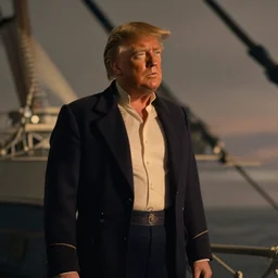 film still Donald Trump in Titanic 1997