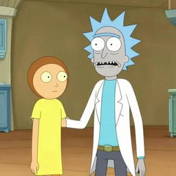 1 9 0 0 s photograph of rick and morty