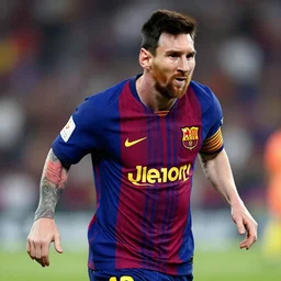 messi as legolas, hyper detailed, action shot, 8 k
