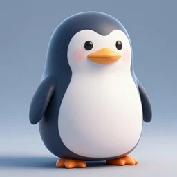 fat penguin unity asset, high quality, 3D models,stylized
