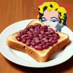 a beans on toast by andy warhol