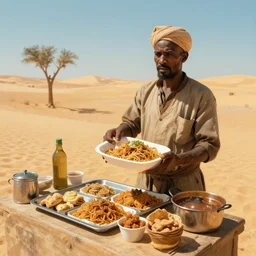 man who sells me canteens warns me of the desert, artstation, cgsociety