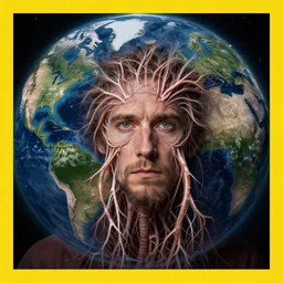 national geographic photo of the man with the most nerves in the world