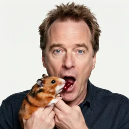 portrait of bryan cranston at a cranberry eating contest, bulging cheeks eating cranberries, open mouth, hamster cheeks, studio light, bloom, detailed face, magazine, press, photo, steve mccurry, david lazar, canon, nikon, focus