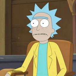 Rick Sanchez from Rick and morty, Detailed