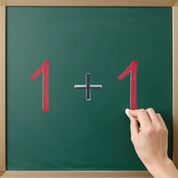 answer to 1 + 1 maths problem