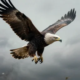 portrait man soaring on an eagle by greg rutkowski, fantasy