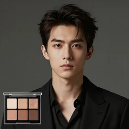 handsome young man model limited palette unreal engine