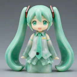 jade - sculpture!!!!!! of miku