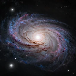 a galaxy, photorealistic, 4k, high definition, high detail