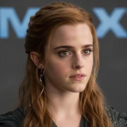 medium shot of emma watson in game of thrones season 3, promotional image, detailed face, movie still frame, imax 5 0 mm film