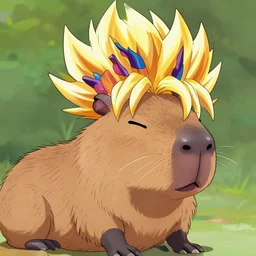 ( ( ( ( ( ( ( capybara ) ) ) ) ) ) ) with super saiyan!!!!!!!!!!!!!!!!!!!!!!!!!!!!!!!!!!!!!!!!!!! hair