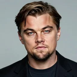 the hyper - realistic portrait of leonardo dicaprio in a comic book by frank miller