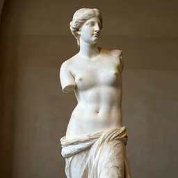 the venus de milo's arms